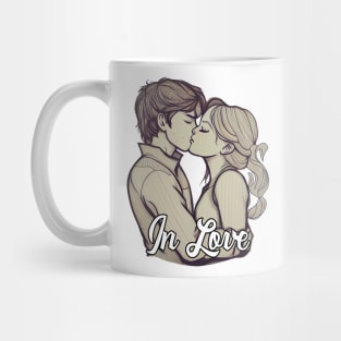 Couple Kiss In Love Mug